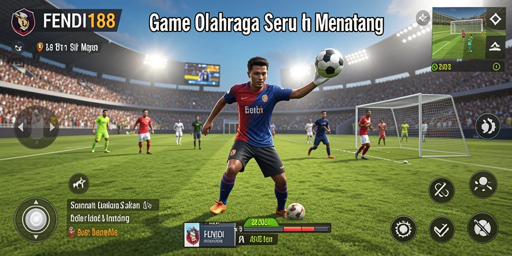 Tampilan gameplay FENDI188 memperlihatkan aksi olahraga yang mendebarkan.