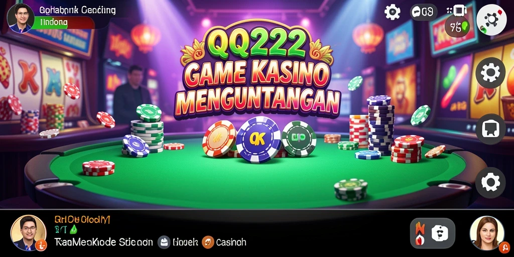 Tampilan screenshot dari gameplay Kasino yang mendebarkan.
